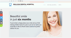 Desktop Screenshot of malligaidental.com